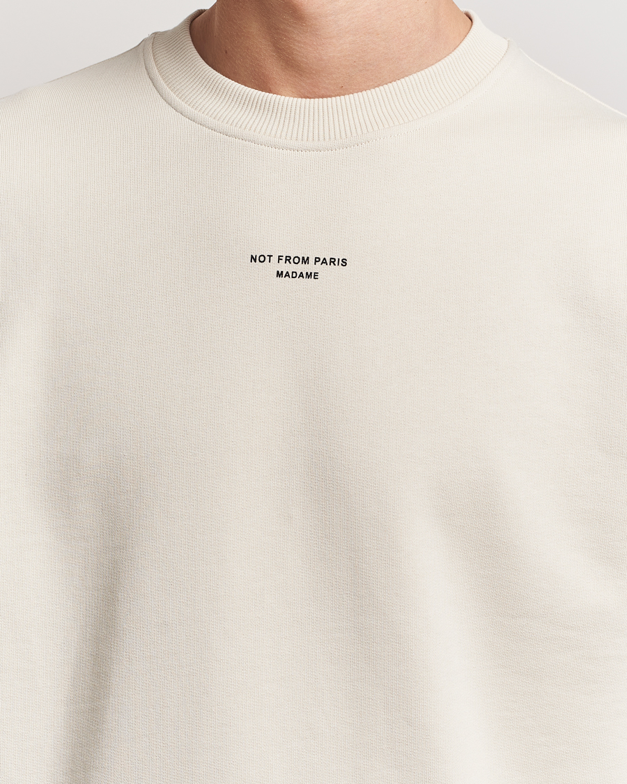 Mies | Puserot | Drôle de Monsieur | Classic Slogan Sweatshirt Mastic