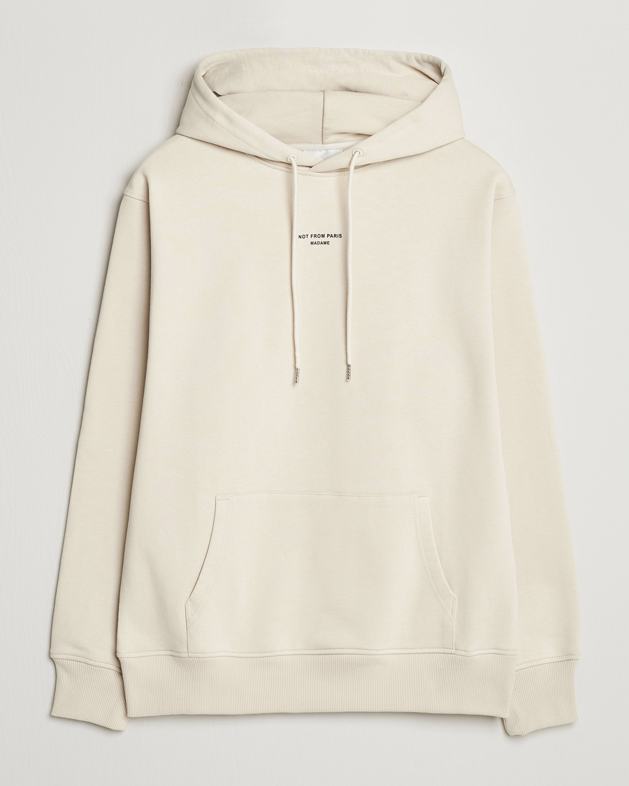 Mies | Puserot | Drôle de Monsieur | Classic Slogan Hoodie Mastic
