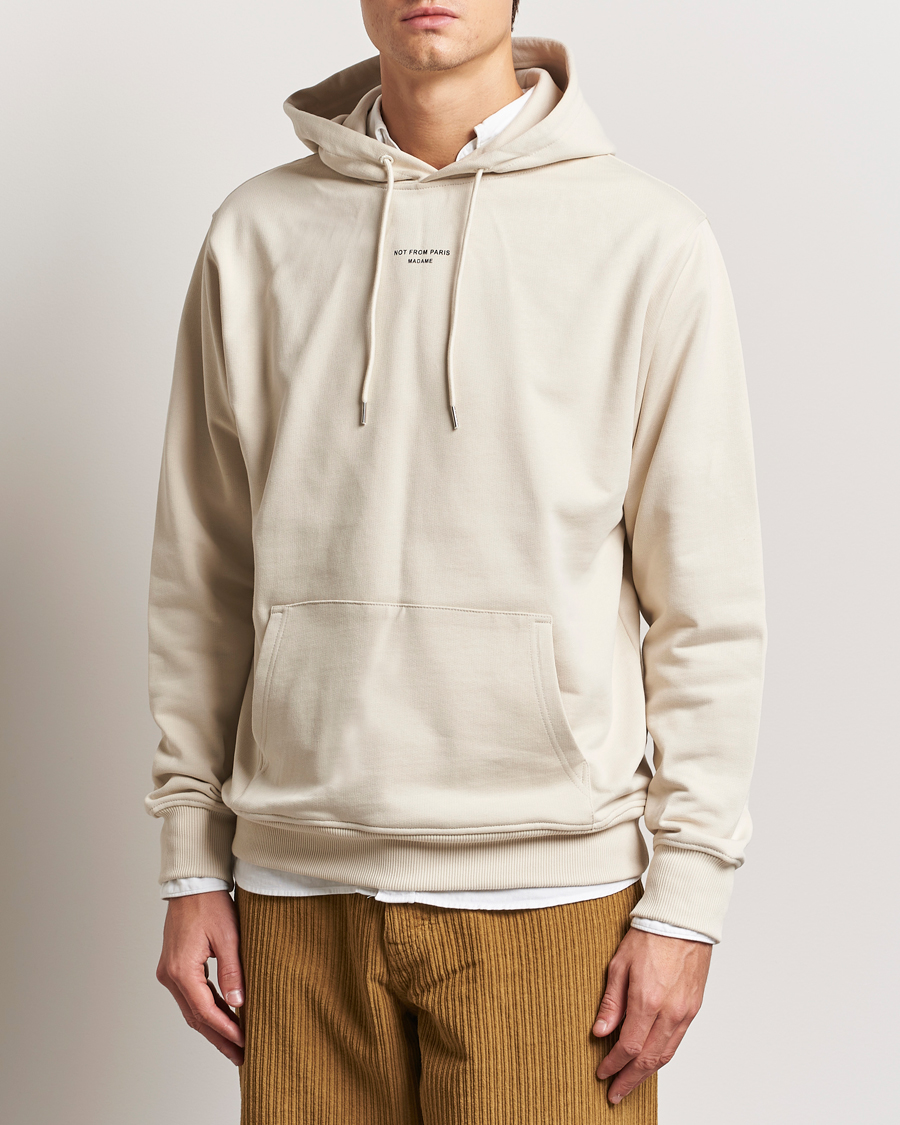 Mies | Puserot | Drôle de Monsieur | Classic Slogan Hoodie Mastic