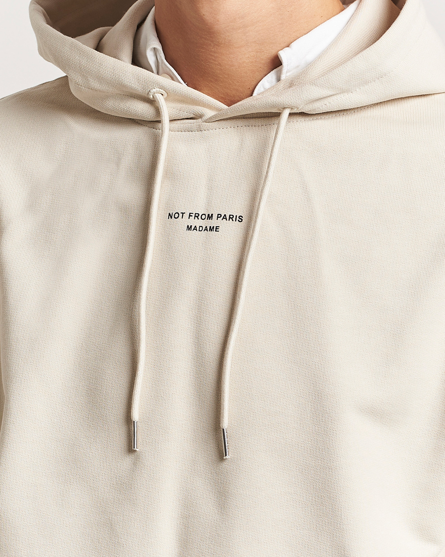 Mies | Puserot | Drôle de Monsieur | Classic Slogan Hoodie Mastic