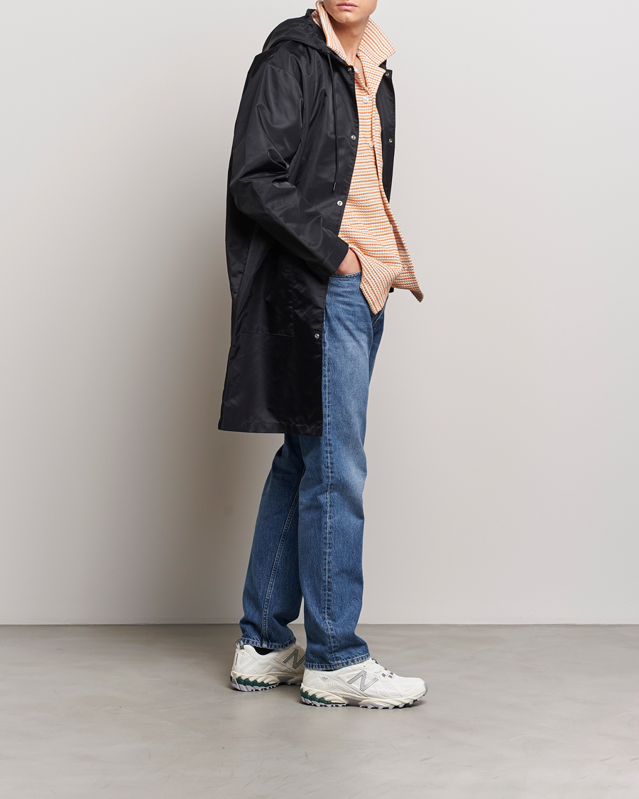 Mies | Takit | Drôle de Monsieur | La Parka Slogan Coat Black