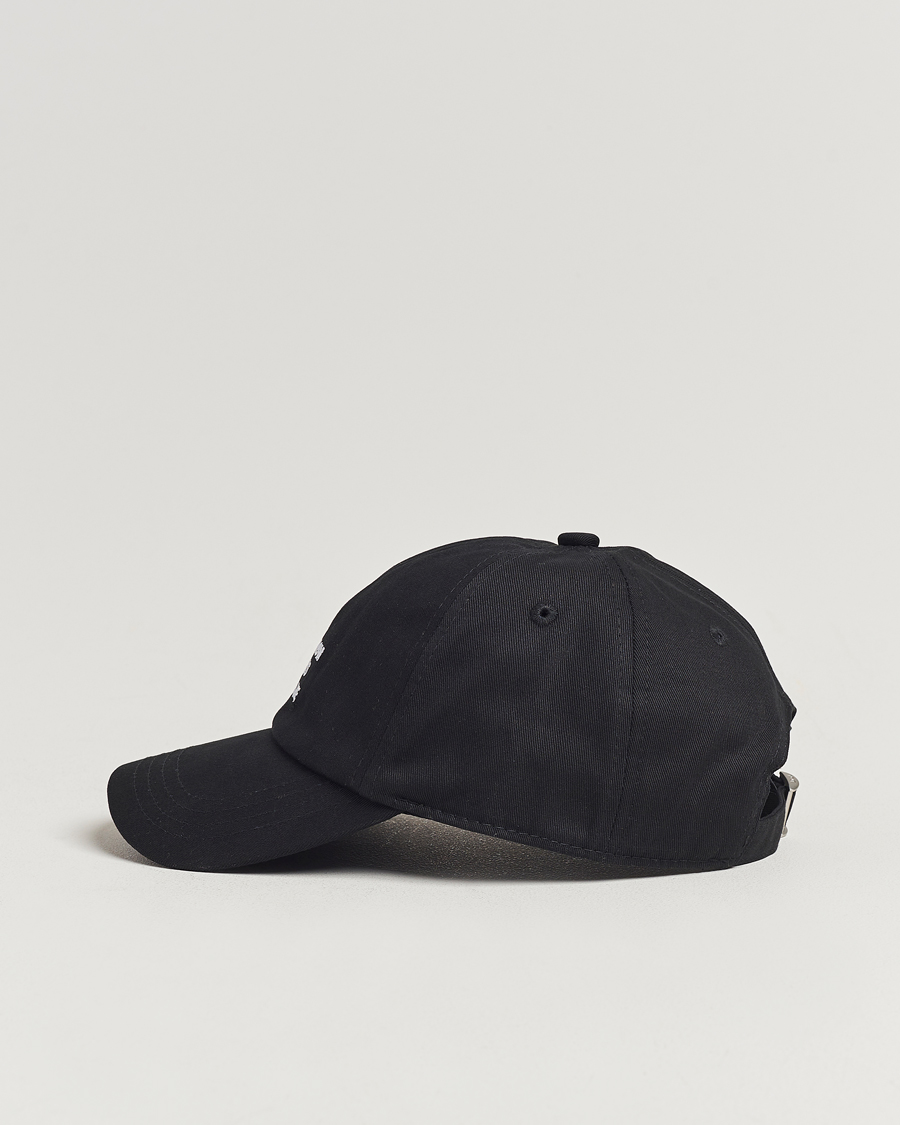 Mies | Päähineet | Drôle de Monsieur | Slogan Baseball Cap Black