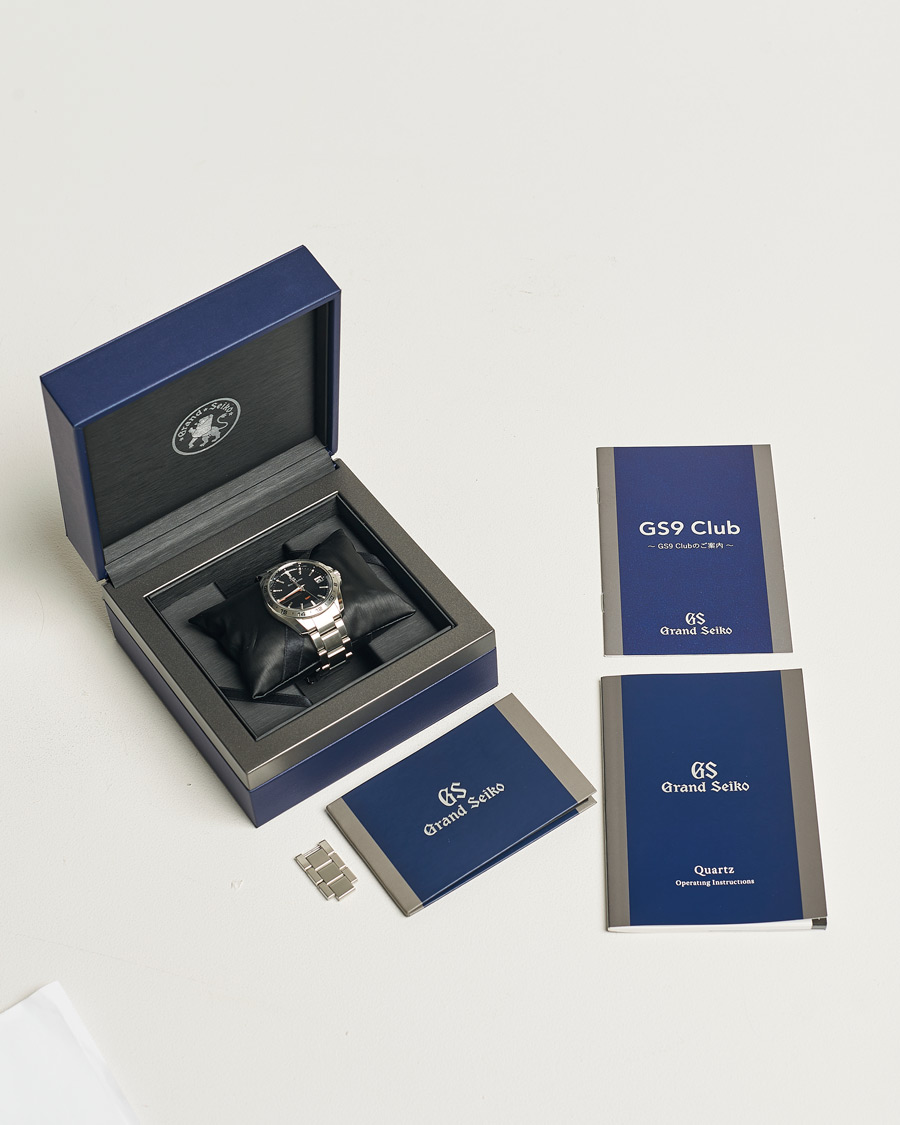 Mies | Seiko Pre-Owned Grand Seiko GMT Silver | Seiko Pre-Owned | Grand Seiko GMT Silver