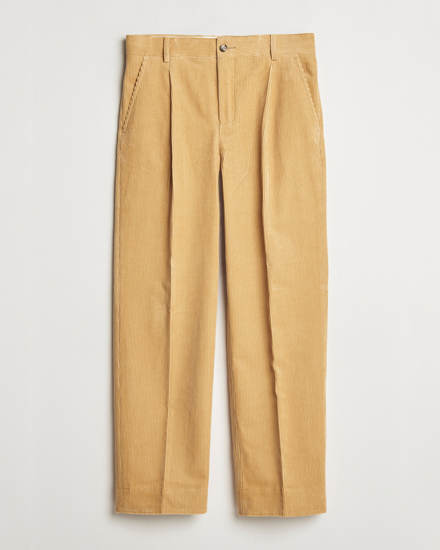 Mies | Housut | GANT 240 Mulberry Street | Corduroy Pants Mustard Grain