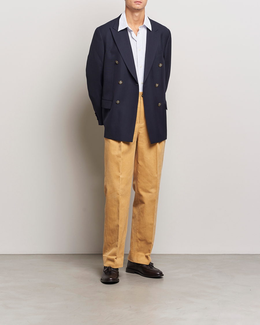 Mies | Housut | GANT 240 Mulberry Street | Corduroy Pants Mustard Grain