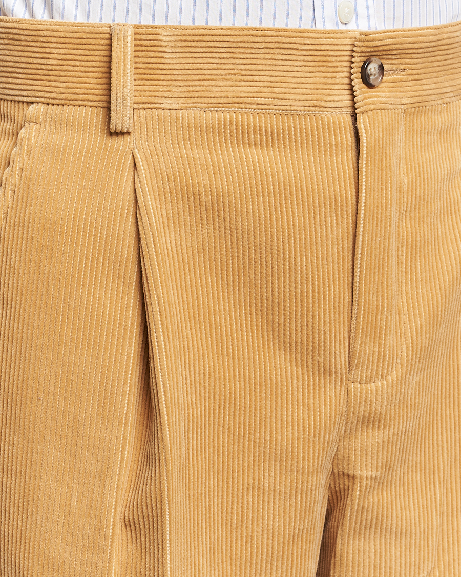 Mies | Housut | GANT 240 Mulberry Street | Corduroy Pants Mustard Grain