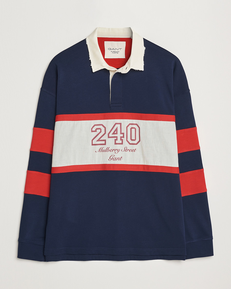 Mies | Puserot | GANT 240 Mulberry Street | Vintage Washed Heavy Rugger Classic Blue