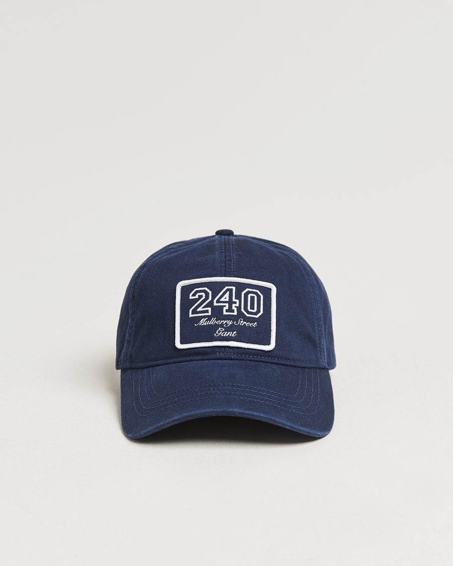 Mies | GANT 240 Mulberry Street Shirtmaker Cap Marine | GANT 240 Mulberry Street | Shirtmaker Cap Marine