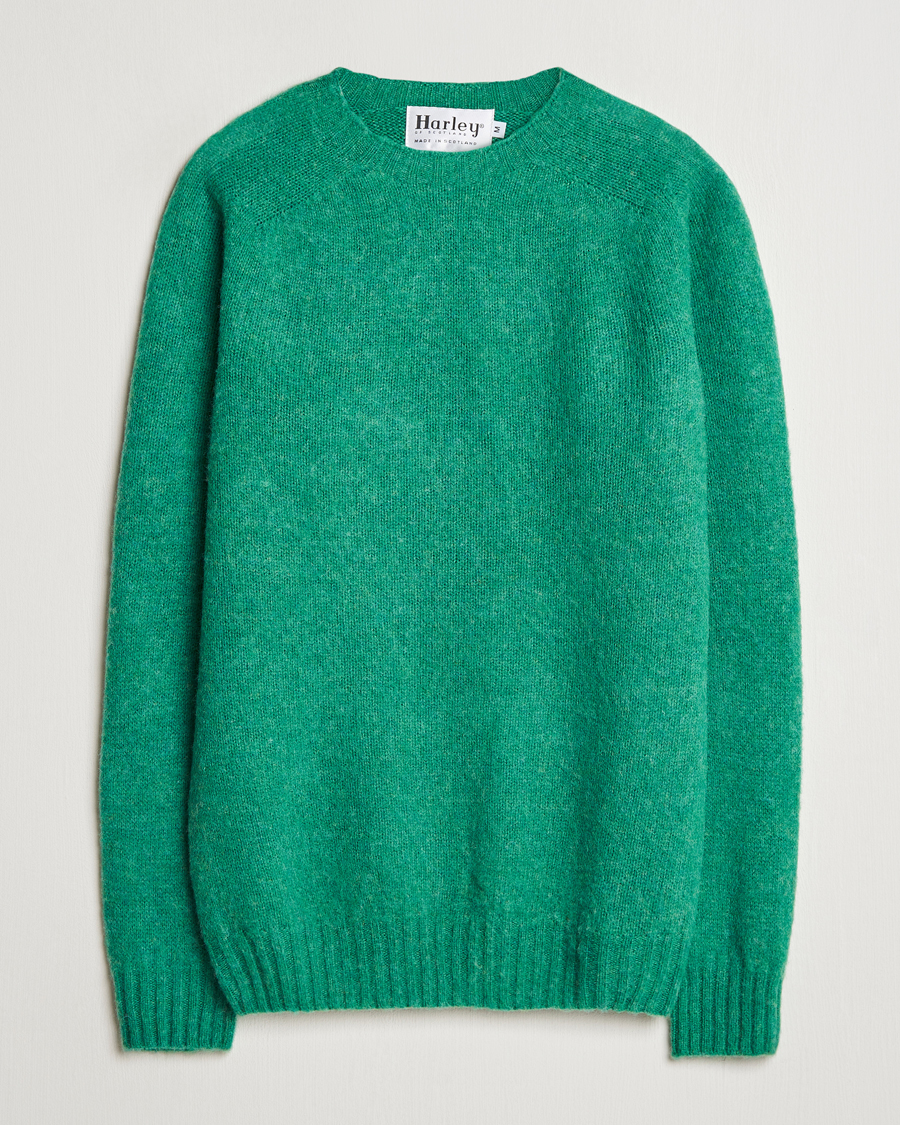Mies | Puserot | Harley Of Scotland | Brushed Supersoft Lambswool Crewneck Pixie