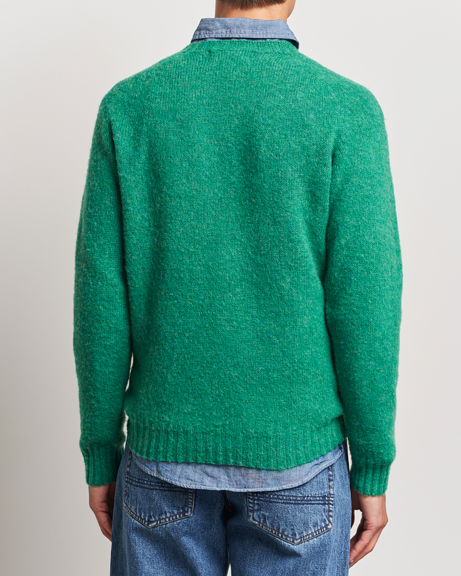 Mies | Puserot | Harley Of Scotland | Brushed Supersoft Lambswool Crewneck Pixie