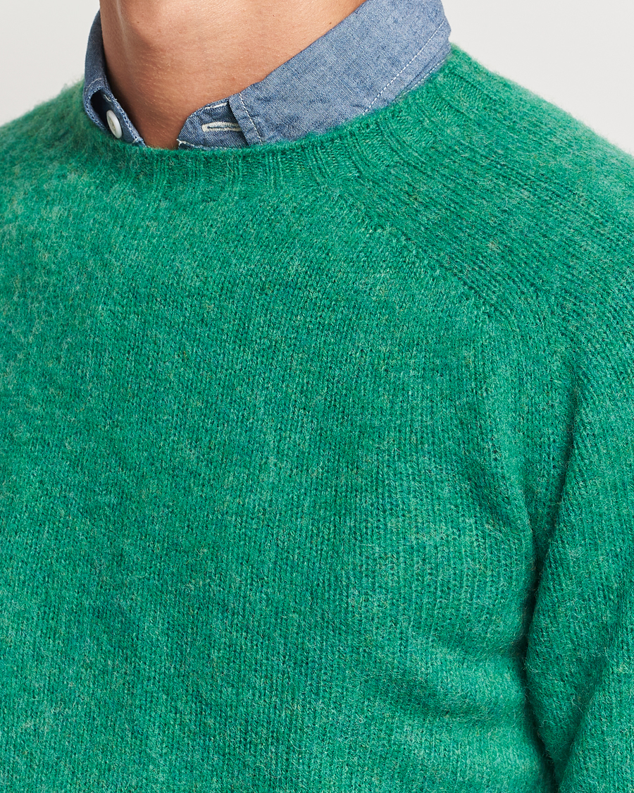 Mies | Puserot | Harley Of Scotland | Brushed Supersoft Lambswool Crewneck Pixie