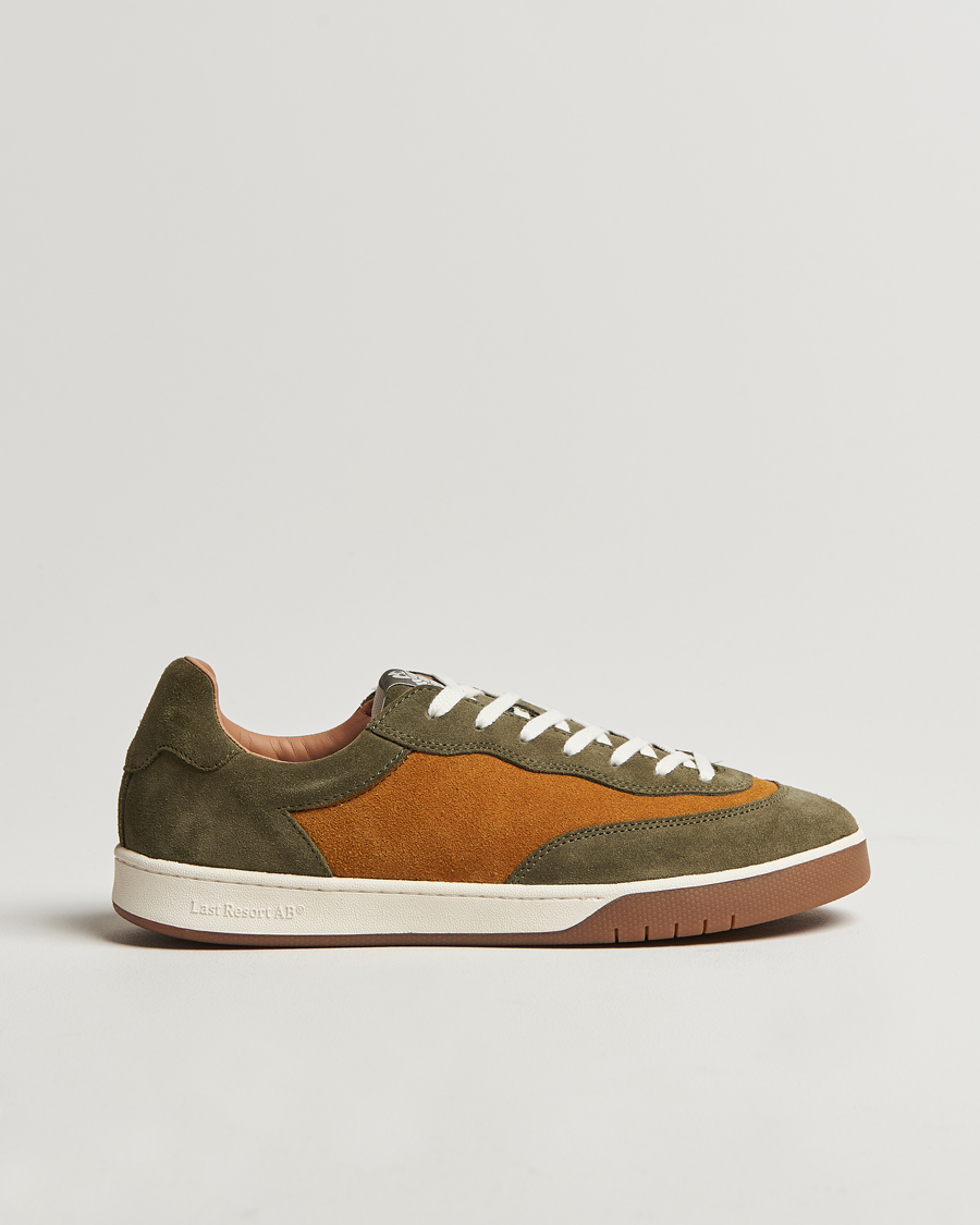 Mies | Last Resort CM001 Suede Sneaker Olive/Golden Brown | Last Resort | CM001 Suede Sneaker Olive/Golden Brown