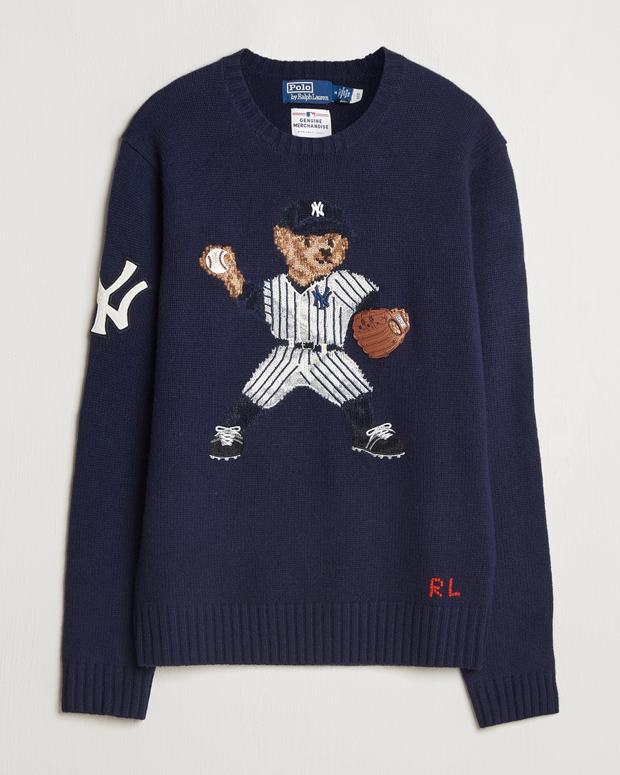 Mies | Puserot | Polo Ralph Lauren | MLB Sweater Bear Navy Combo