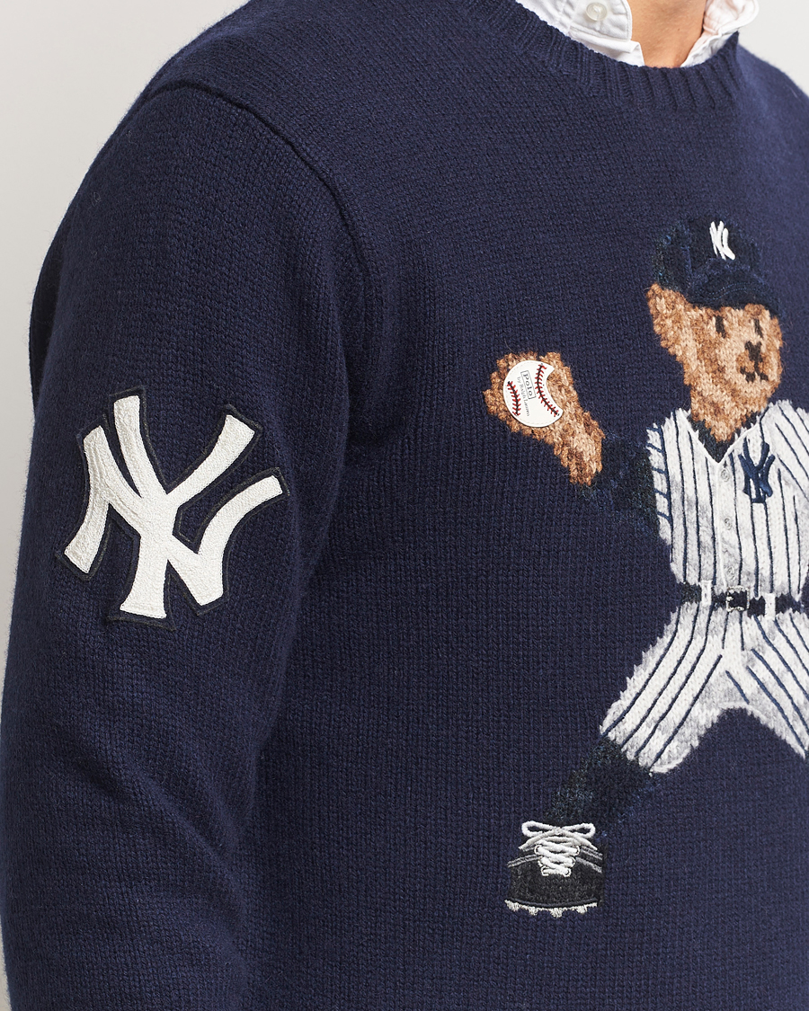 Mies | Puserot | Polo Ralph Lauren | MLB Sweater Bear Navy Combo