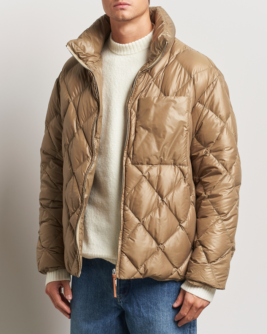 Mies | Takit | Jil Sander | Quilted Jacket Brown