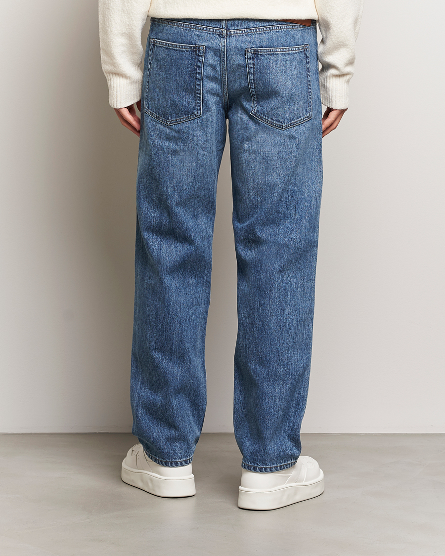 Mies | Farkut | Jil Sander | Regular Fit Denim Jeans Blue Wash