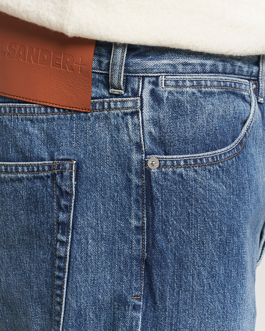 Mies | Farkut | Jil Sander | Regular Fit Denim Jeans Blue Wash