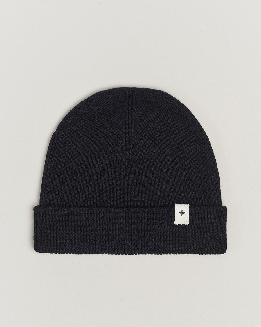 Mies | Jil Sander Merino Wool Rib Beanie Black | Jil Sander | Merino Wool Rib Beanie Black