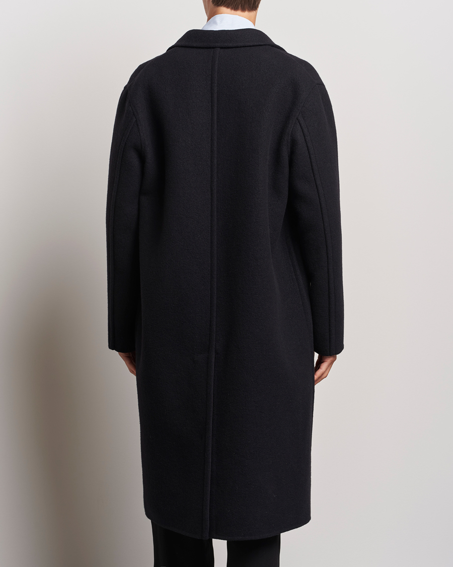 Mies | Takit | Jil Sander | Felted Wool Coat Black