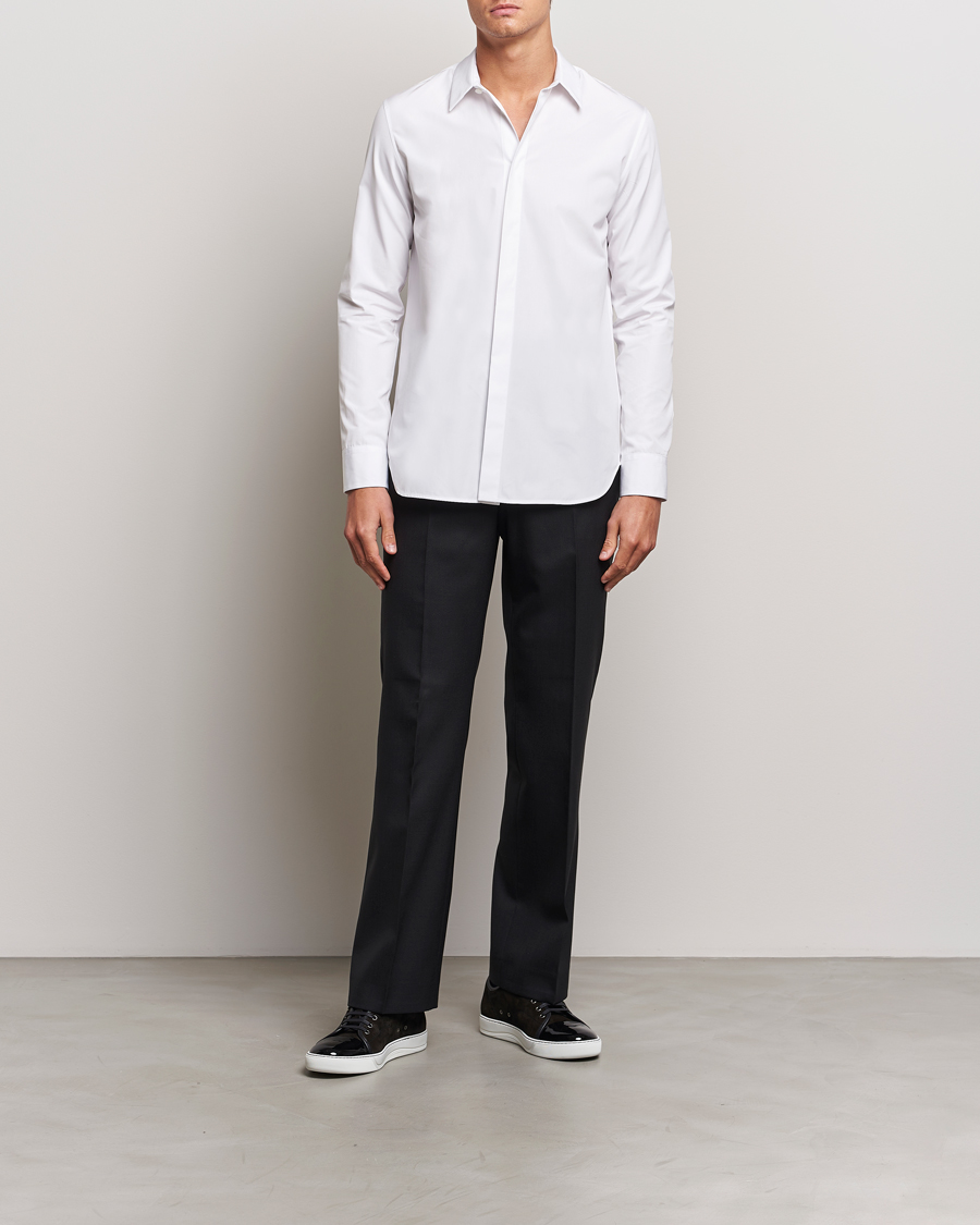 Mies | Kauluspaidat | Jil Sander | Regular Fit Poplin Shirt White