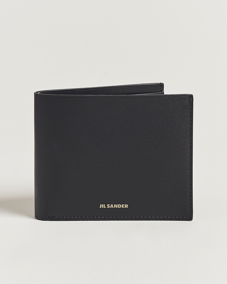 Mies | Jil Sander Soft Calf Leather Wallet Black | Jil Sander | Soft Calf Leather Wallet Black