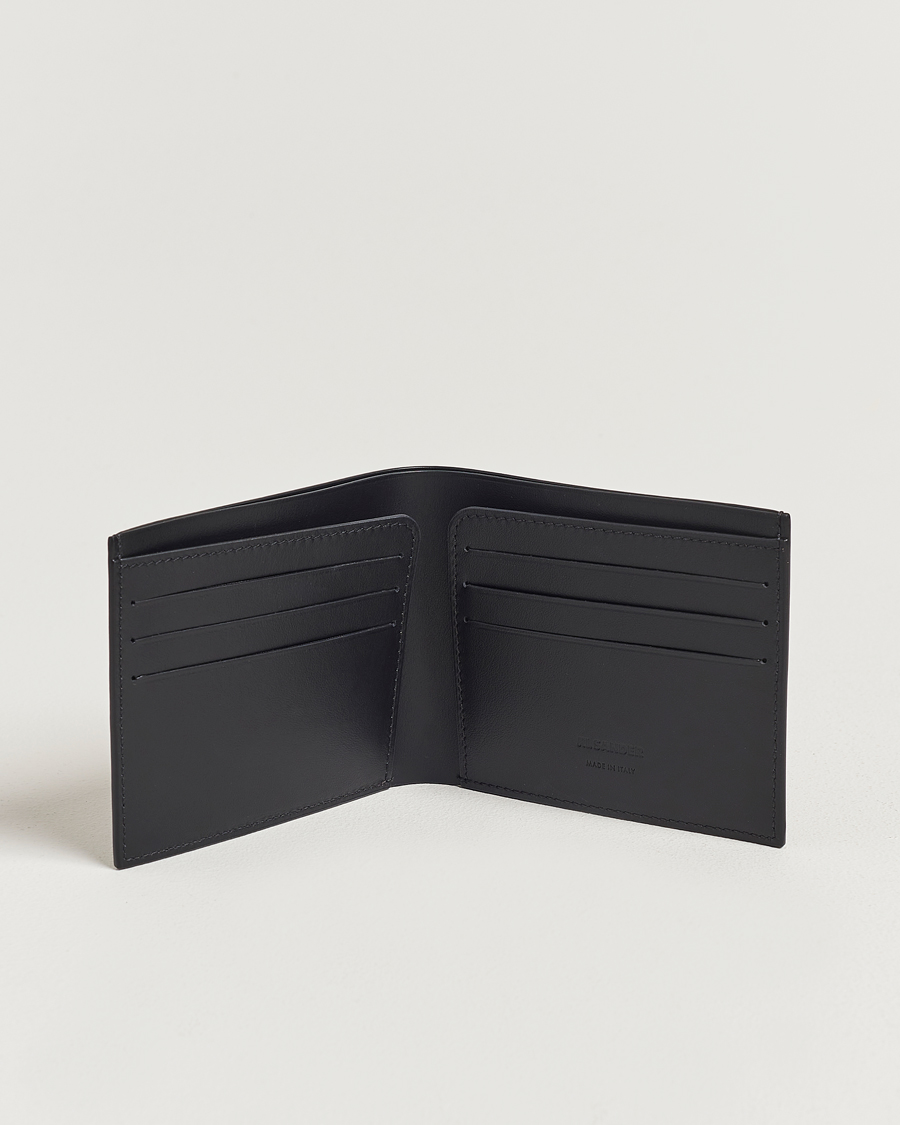 Mies | Jil Sander Soft Calf Leather Wallet Black | Jil Sander | Soft Calf Leather Wallet Black