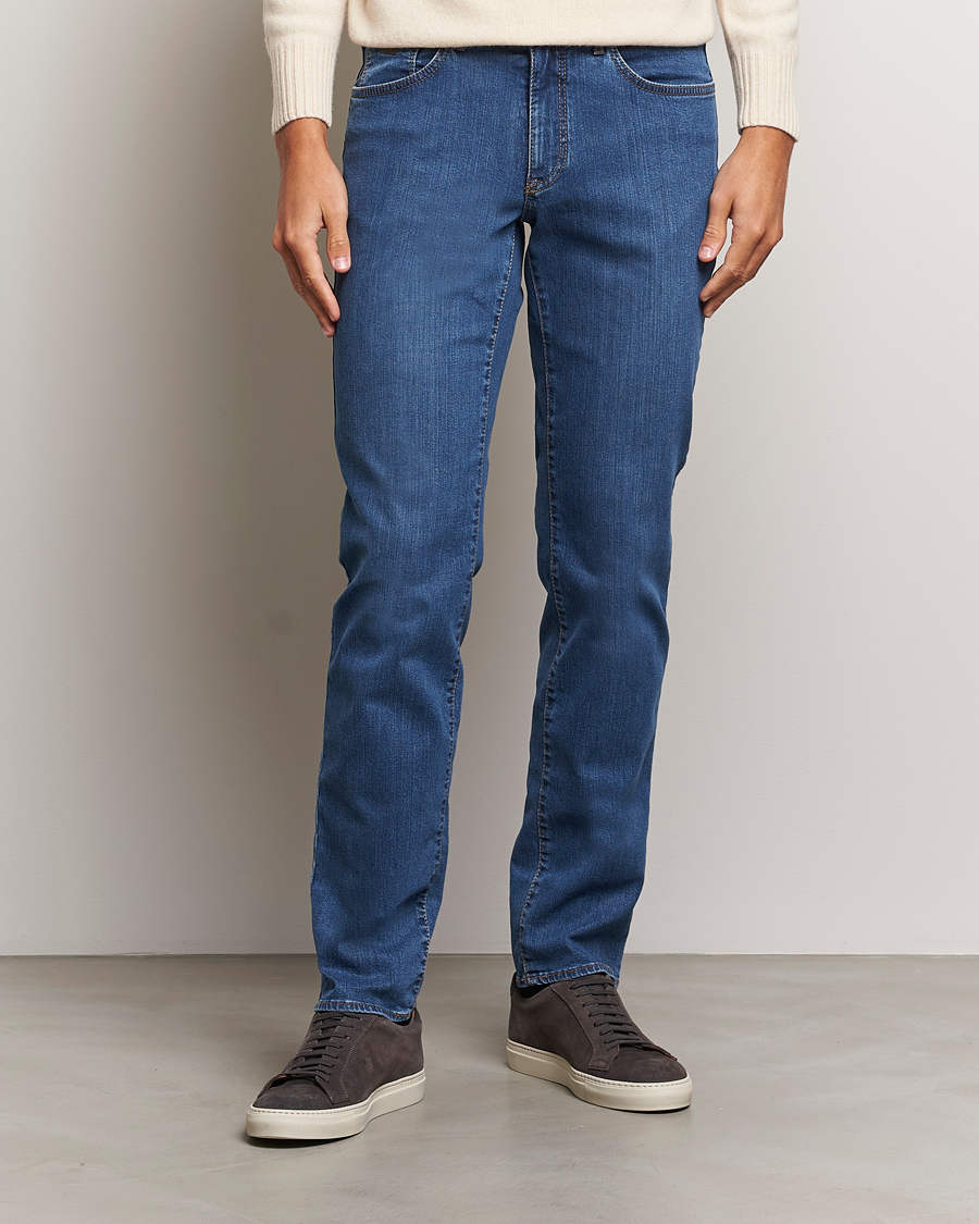 Mies | Housut | Brax | Cadiz Premium Flex Denim Blue Used
