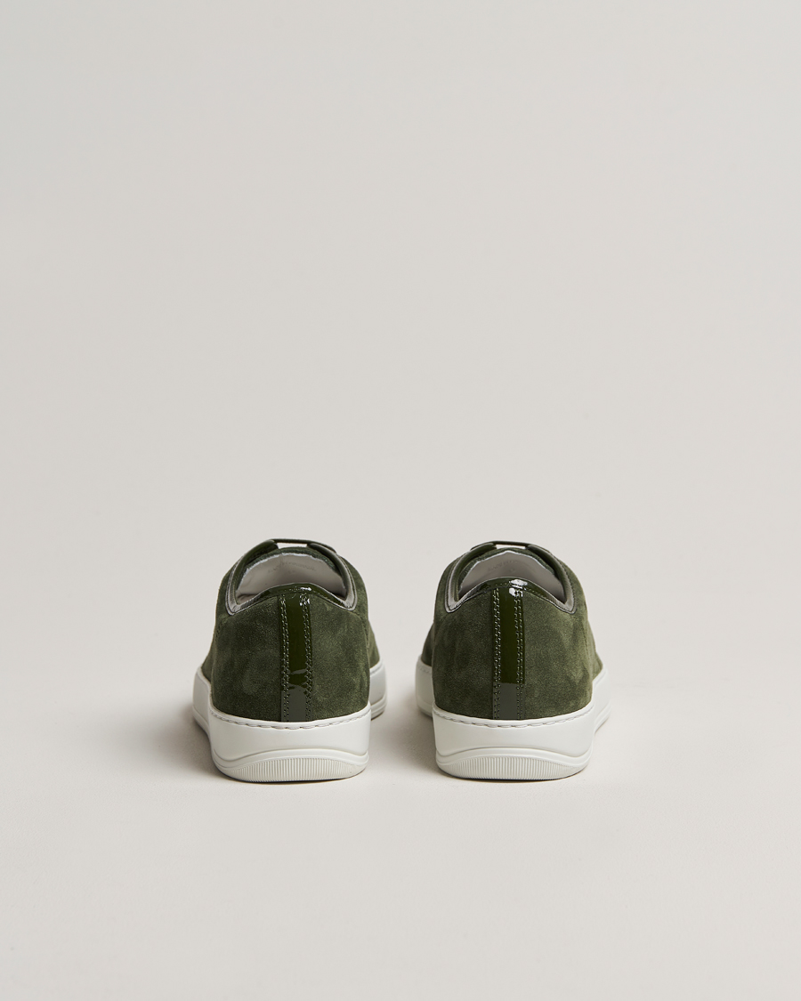 Mies | Matalavartiset tennarit | Lanvin | Patent Cap Toe Sneaker Olive
