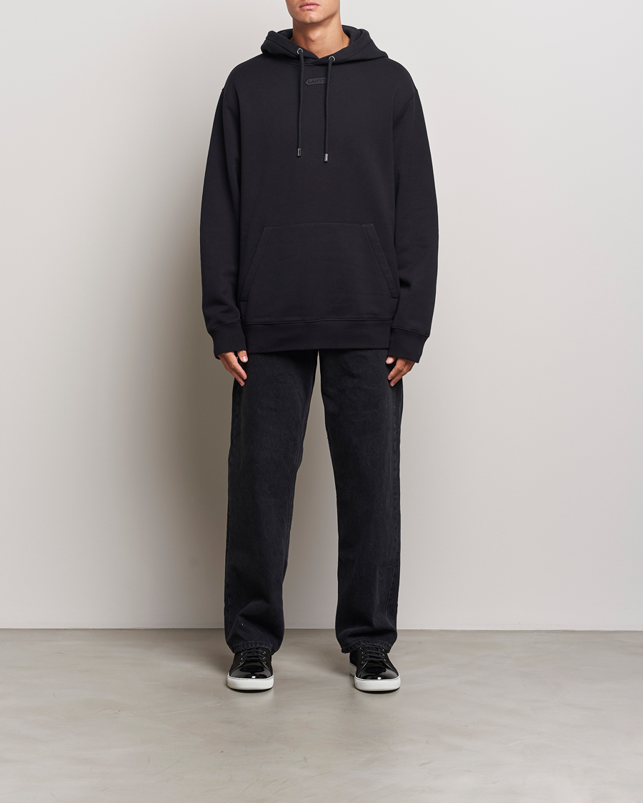 Mies | Puserot | Lanvin | Patch Logo Hoodie Black