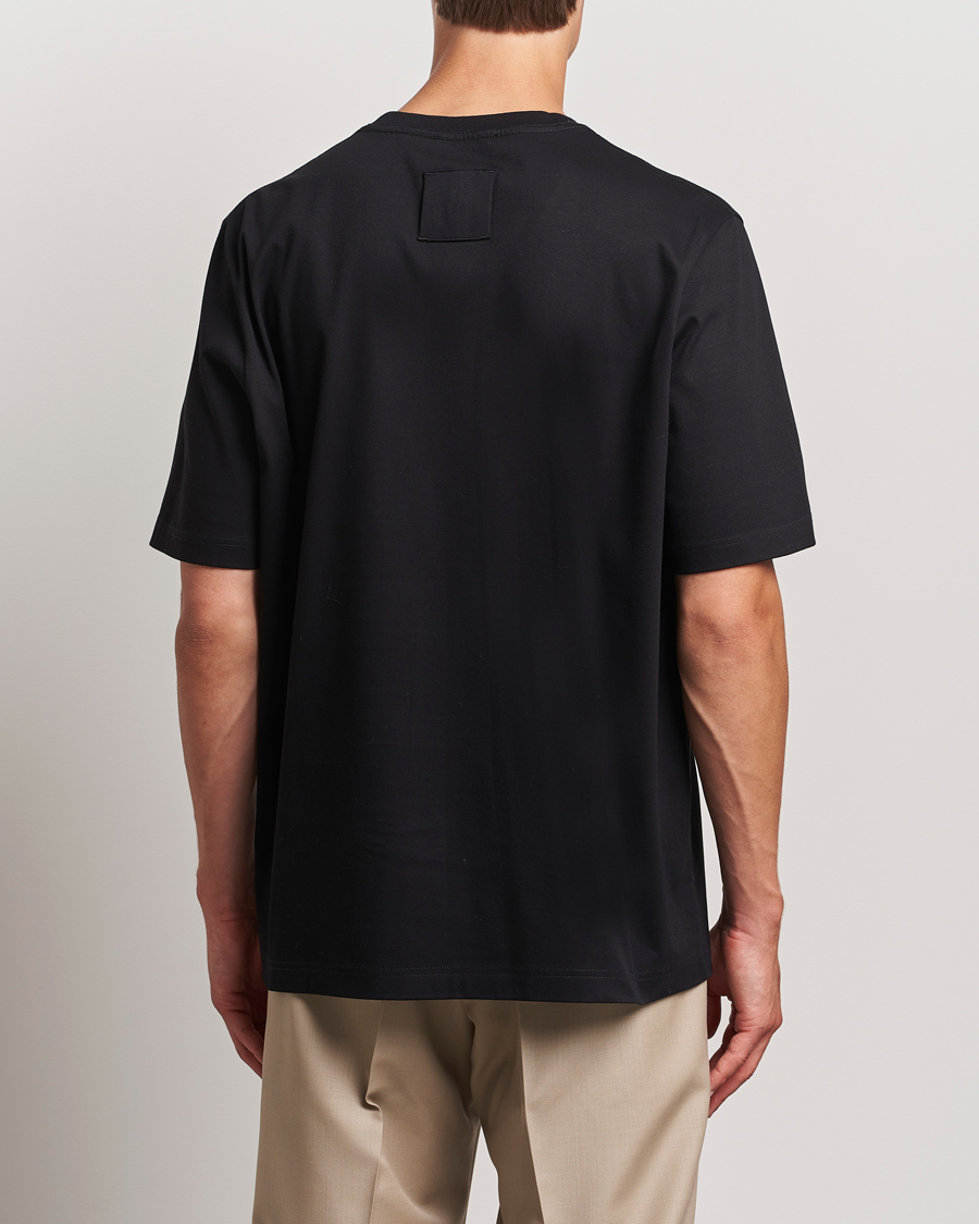 Mies | T-paidat | Lanvin | Embroidered Logo T-Shirt Black