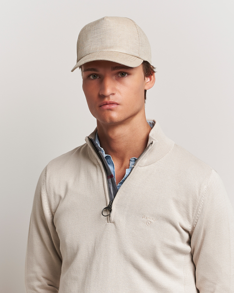 Mies | Wigéns Baseball Linen Cap Sand | Wigéns | Baseball Linen Cap Sand