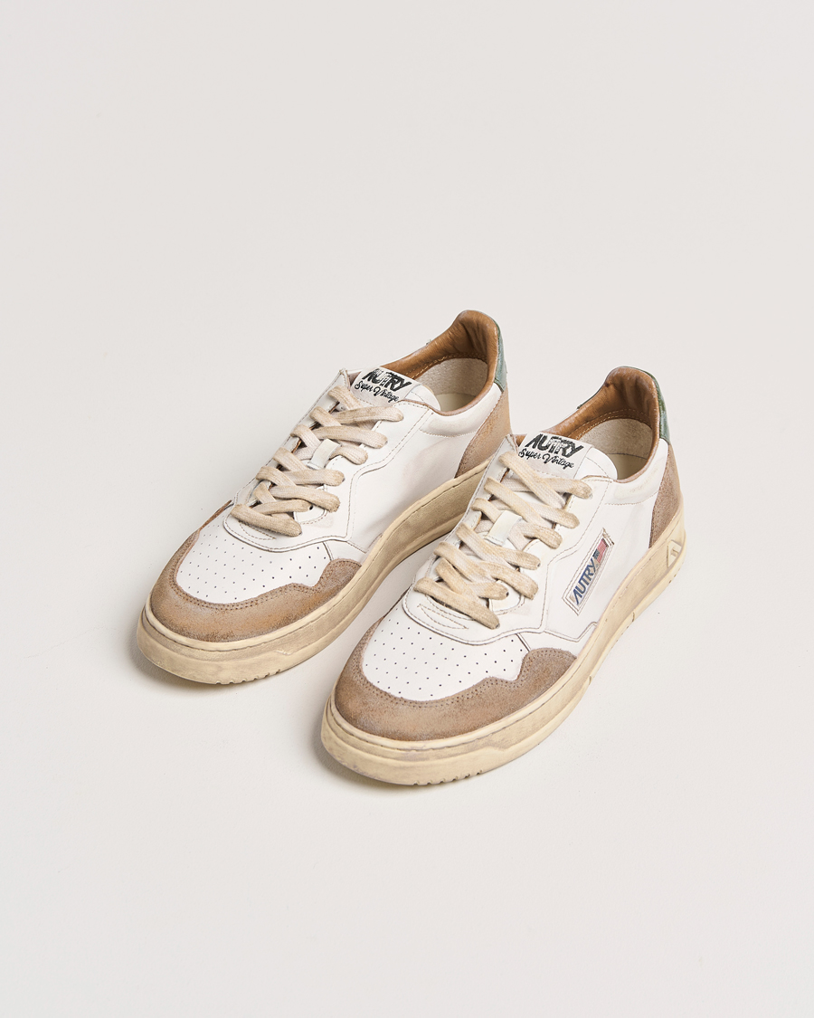 Mies | Autry Super Vintage Low Leather/Suede Sneaker Cyprs/Cognac | Autry | Super Vintage Low Leather/Suede Sneaker Cyprs/Cognac