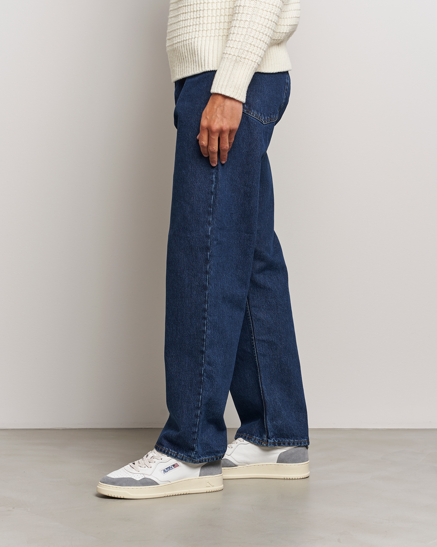 Mies | Autry Medalist Low Goat Leather/Suede Sneaker Grey/Black | Autry | Medalist Low Goat Leather/Suede Sneaker Grey/Black