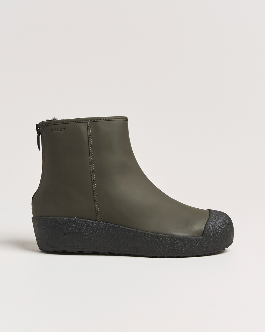 Mies | Bally Guard III M Waterproof Curling Boot Olive | Bally | Guard III M Waterproof Curling Boot Olive