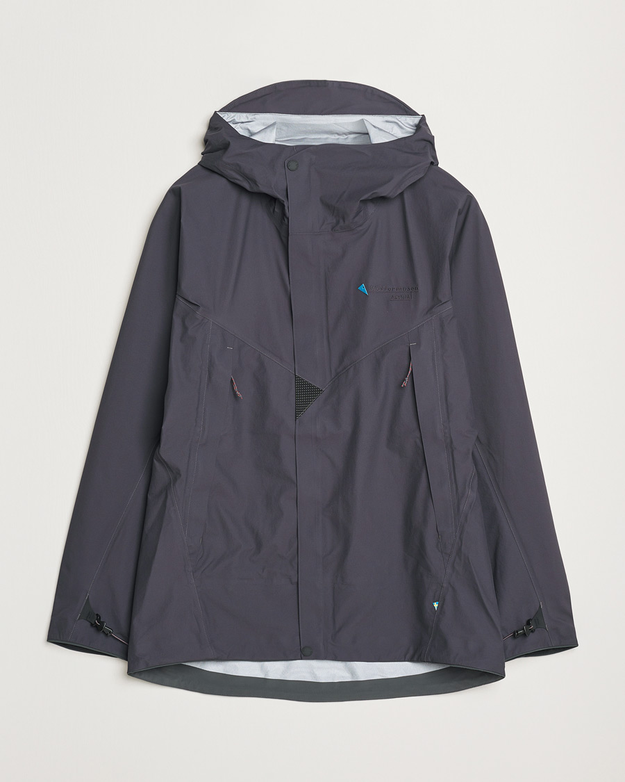 Mies | Takit | Klättermusen | Asynja Lightweight Waterproof Jacket Raven