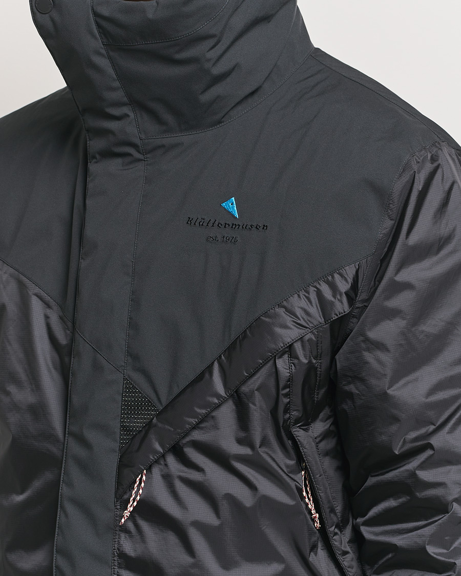 Mies | Takit | Klättermusen | Aud Waterproof Down Jacket Pitch Black
