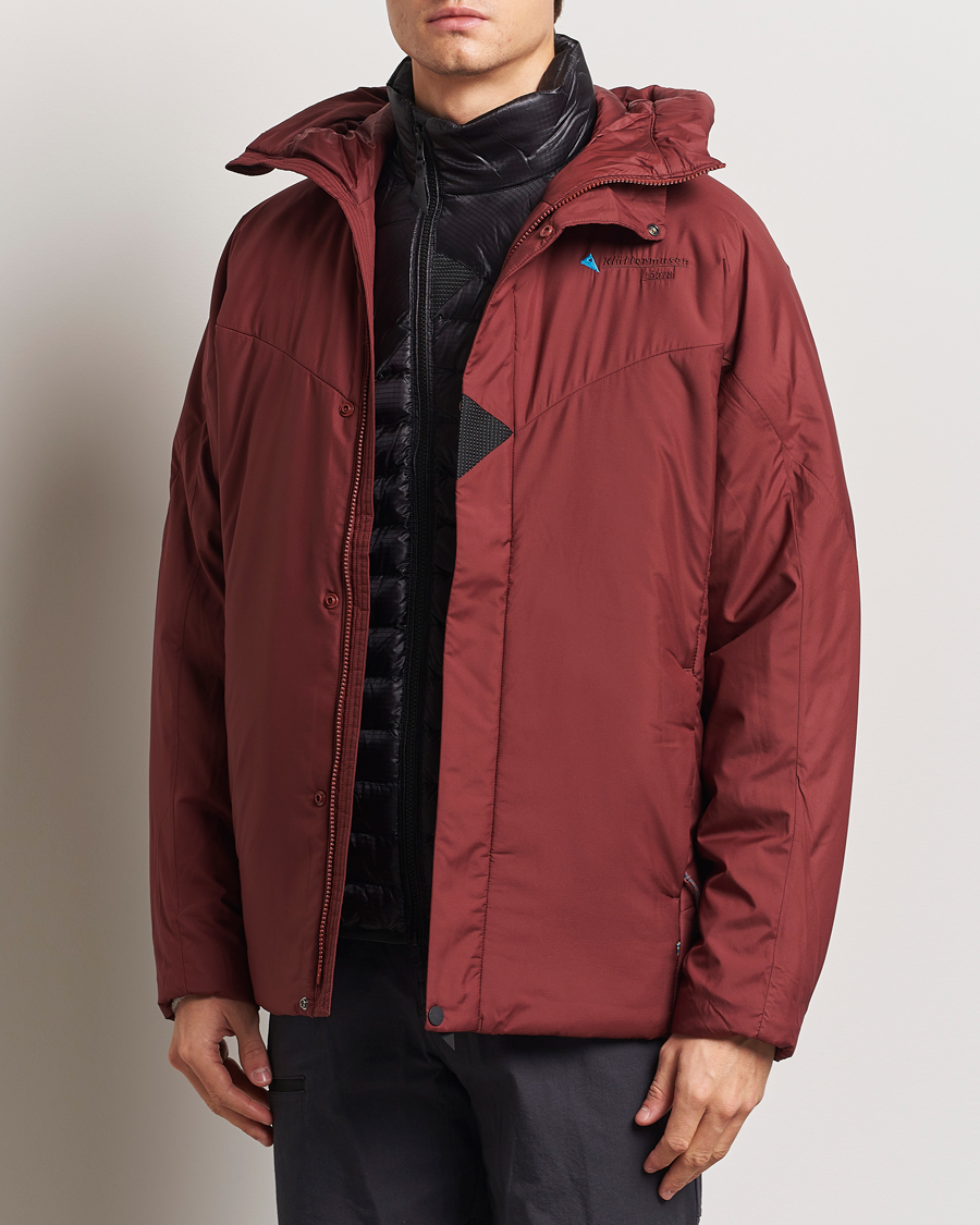 Mies | Takit | Klättermusen | Lödyn Insulated Jacket Madder Red