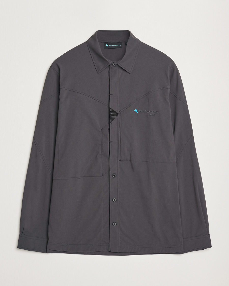 Mies | Kauluspaidat | Klättermusen | Garm Technical Outdoor Shirt Raven