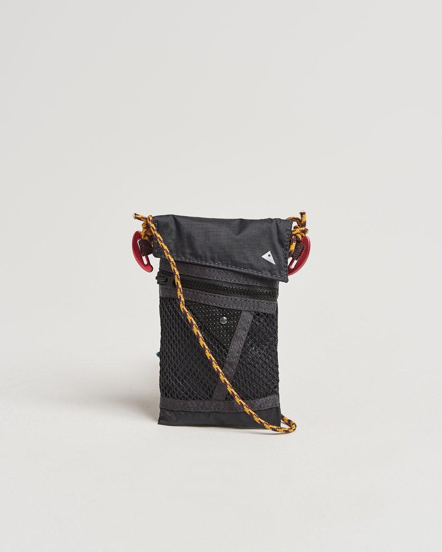 Mies | Klättermusen Algir Lanyard Pocket Bag Raven | Klättermusen | Algir Lanyard Pocket Bag Raven