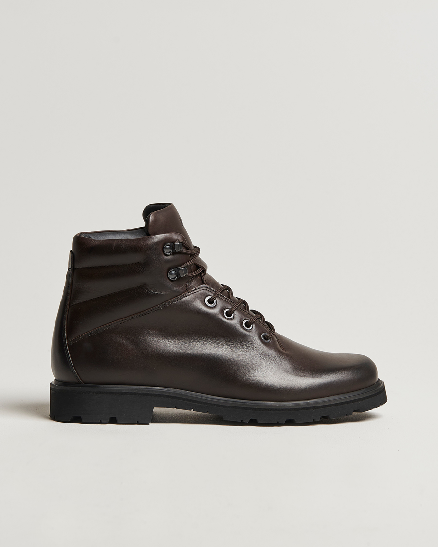 Mies | Nilkkurit | UBR | Black Storm Leather Boot Dark Brown