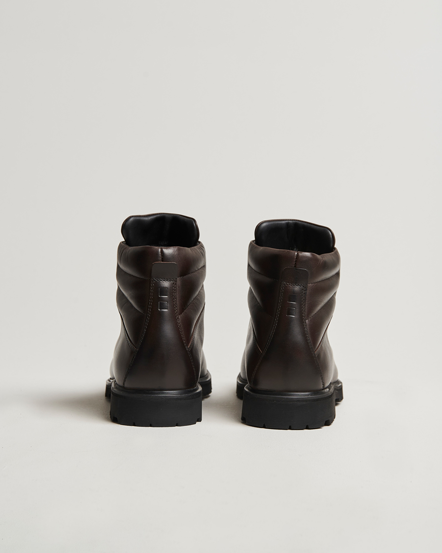 Mies | Nilkkurit | UBR | Black Storm Leather Boot Dark Brown