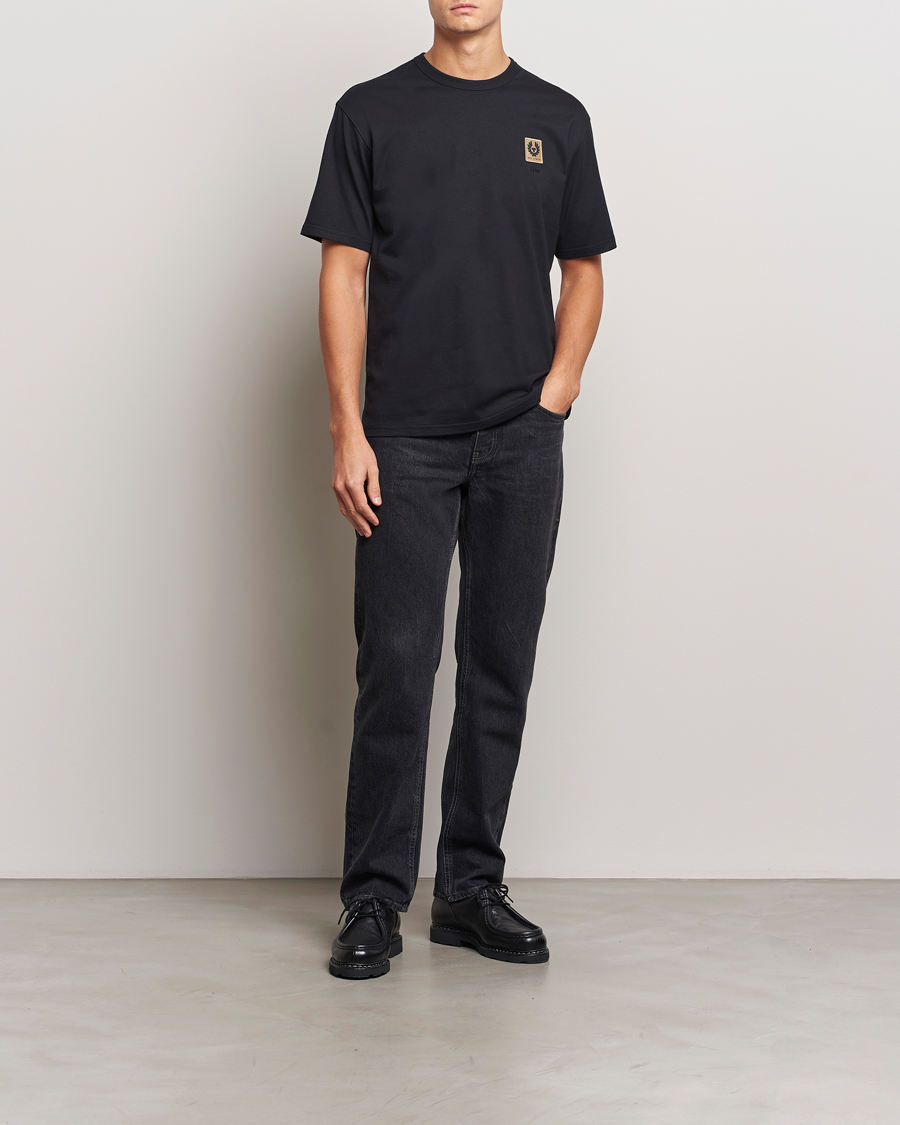 Mies | T-paidat | Belstaff | Centenary Patch T-Shirt Black