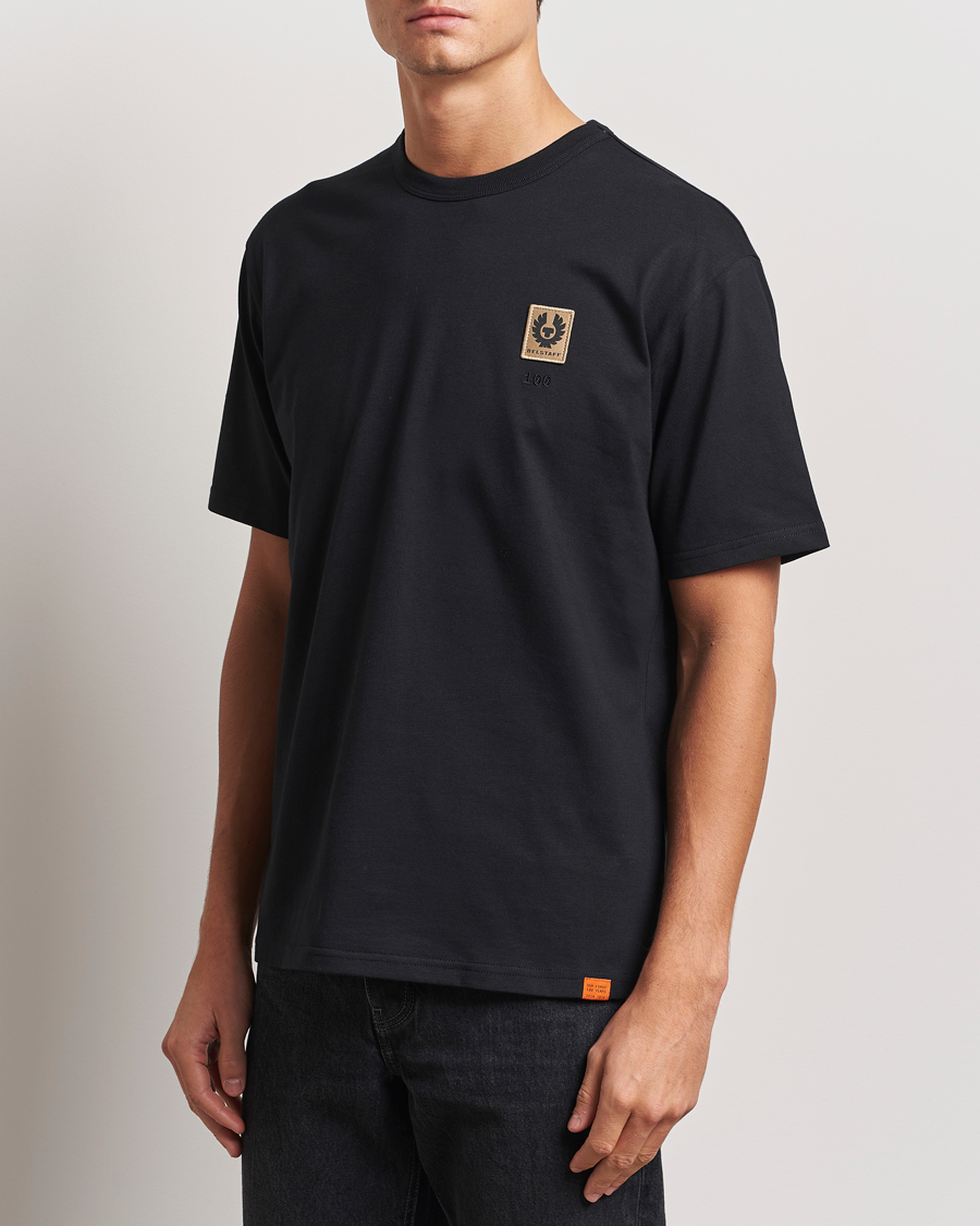 Mies | T-paidat | Belstaff | Centenary Patch T-Shirt Black