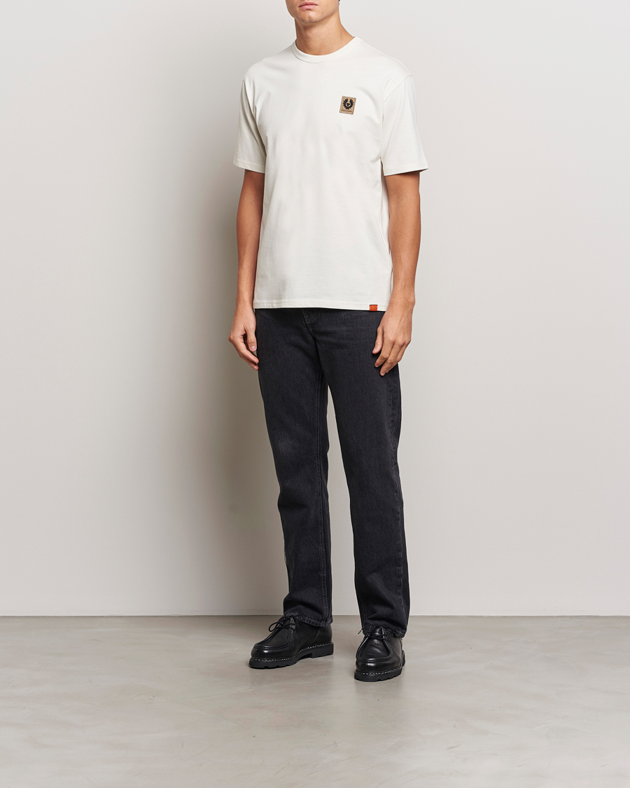 Mies | T-paidat | Belstaff | Centenary Patch T-Shirt Chalk