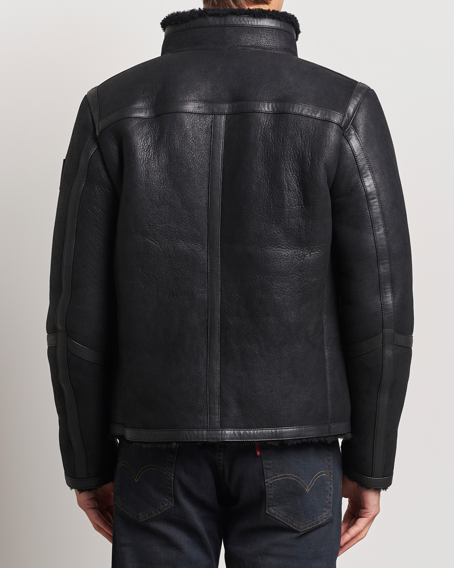 Mies | Takit | Belstaff | Tundra Sherling Leather Jacket Black