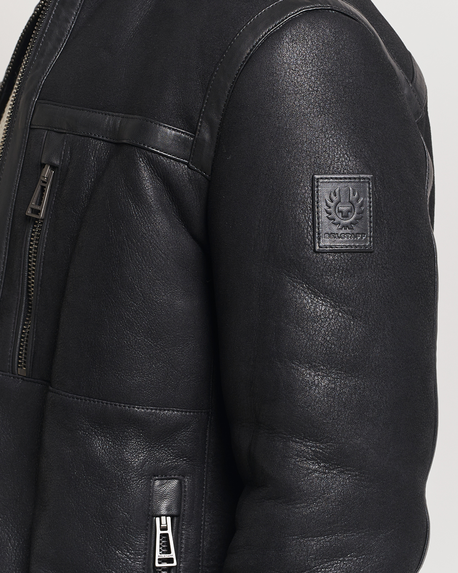 Mies | Takit | Belstaff | Tundra Sherling Leather Jacket Black