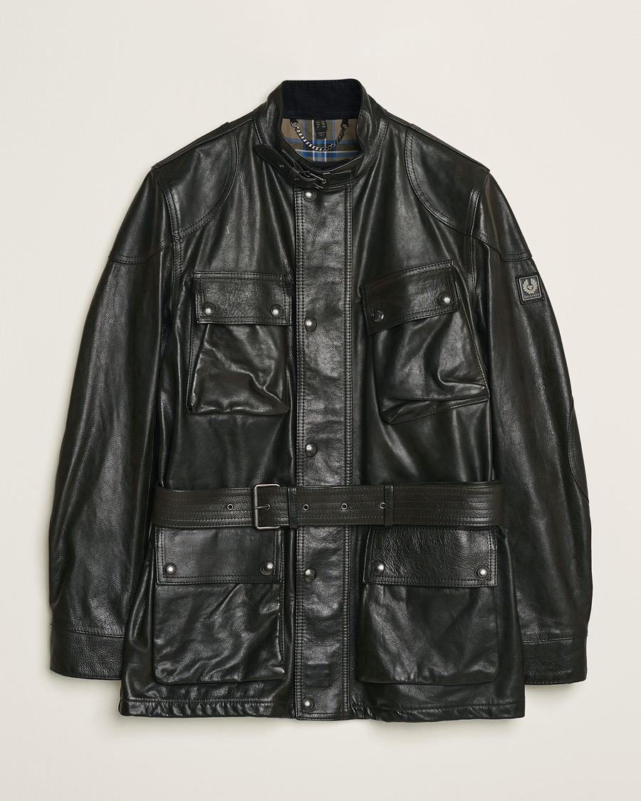 Mies | Takit | Belstaff | Trailmaster Panther Leather Jacket Black