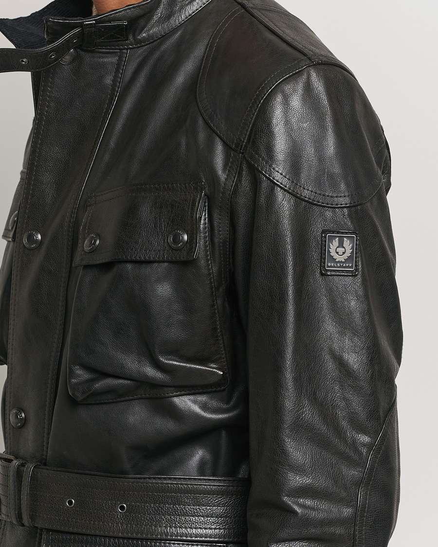 Mies | Takit | Belstaff | Trailmaster Panther Leather Jacket Black