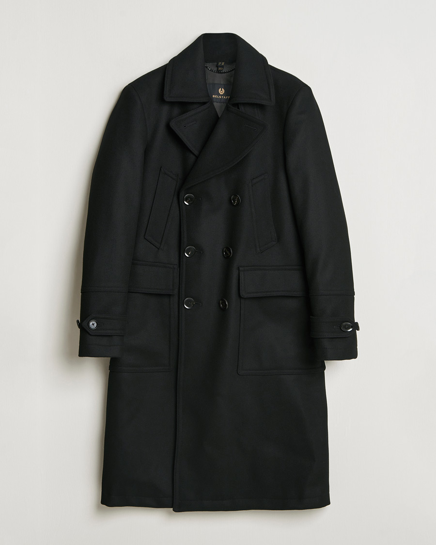 Mies | Takit | Belstaff | Milford Wool Coat Black