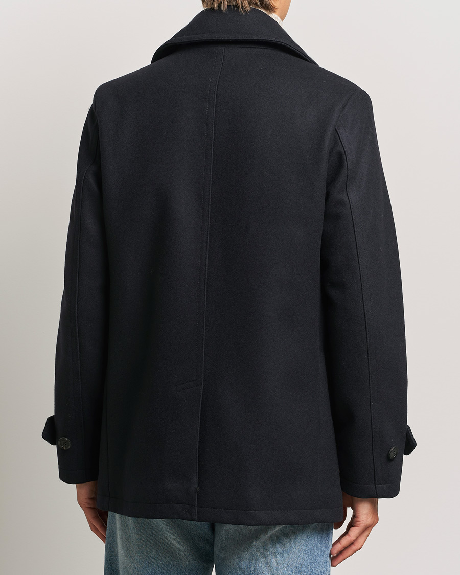 Mies | Takit | Belstaff | Milford Wool Peacoat Ink Blue